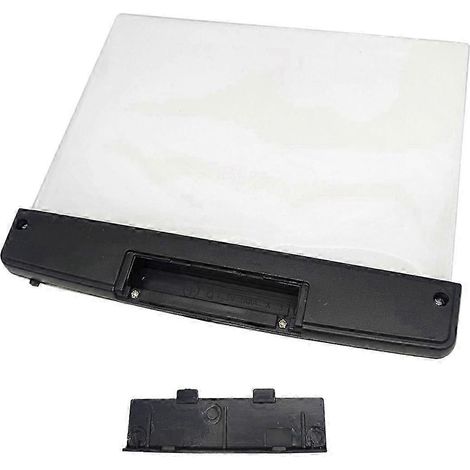 Lampe de lecture LED plate à vision nocturne, lampe de lecture avec protection oculaire, lampe de lecture nocturne pour étudiants, noire (1/5)