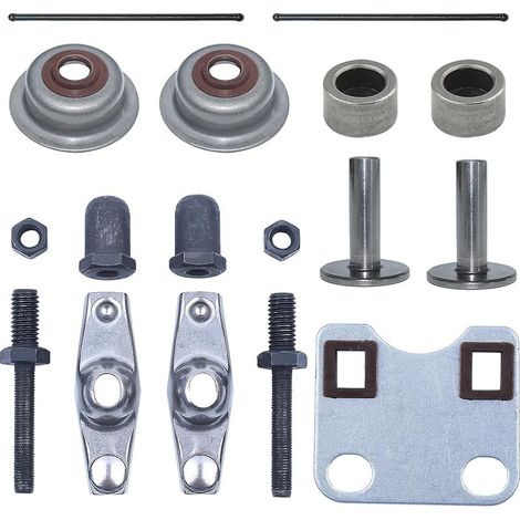 14711-ZF1-000 Kit de poussoirs pour plaque d'obturateur de culbuteur de culbuteur de levier de soupape pour moteur de tondeuse à gazon Honda GX160 GX200 5.5 6.5. (1/5)