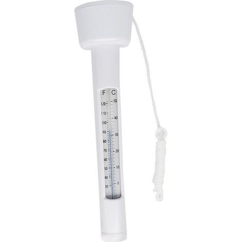 Pool Thermometre Flottant résistant aux chocs Thermometre de Piscine avec Une Corde pour tous les & piscines, spas, Hot Tubs, Aquariums & Les Étangs du Poisson, 1Pcs (1/5)