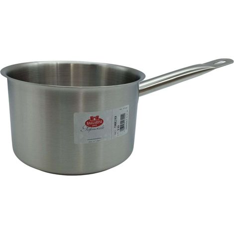 Ballarini Kochtopf Serie 9200 1 Griff Edelstahl 18/10 20 cm 3L Induktion