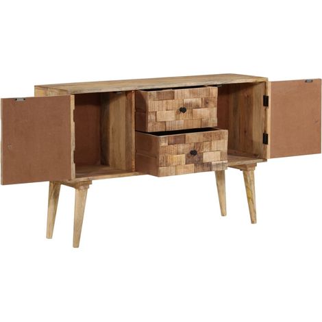 Maison Exclusive - Credenza 110x30x70 cm in Legno Massello di Mango