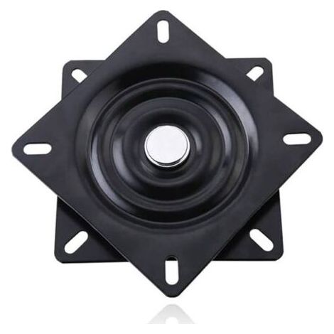 Plateau tournant carré 15cm – Base pivotante pour meubles – Rotation 360° – Capacité de charge élevée – Installation facile (1/5)