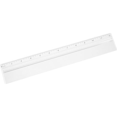 Règle en plastique Abaodam de 30,5 cm avec loupe intégrée, outil (1/5)