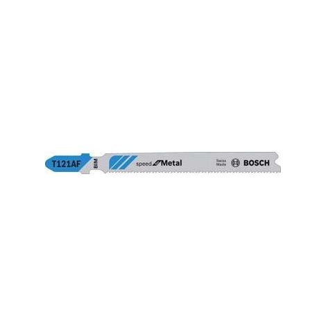 5 Stück Stichsägeblätter T 121 AF Speed for Metal Bosch