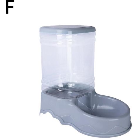 Abreuvoir automatique pour animaux de compagnie d'une capacité de 3,8 litres, distributeur de nourriture pour chiens et chats. Accessoires inclus.-AquaForge (1/5)