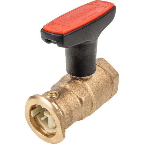 IMI Heimeier Pumpen-Kugelhahn Globo P-S mit Schwerkraftbremse, 1 1/4" x 1 1/4"