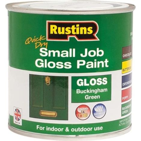 Rustins Quick Dry Gloss Paint 250ml - Buckingham Green