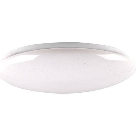 Plafonnier LED 48W 38cm étoilé IP44 télécommande Polux (1/5)