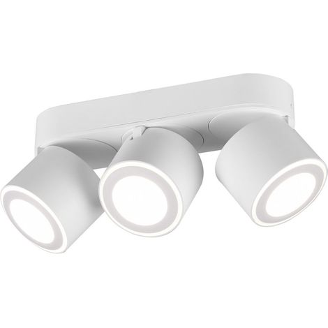 Faretto da Interno a LED in Metallo Bianco Opaco