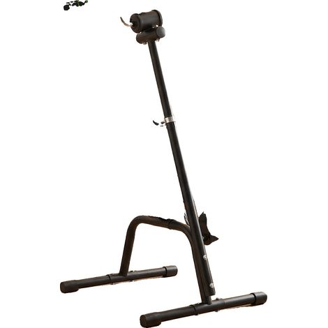 Pedal de rehabilitación, altura ajustable, resistencia independiente, color negro. (1/2)
