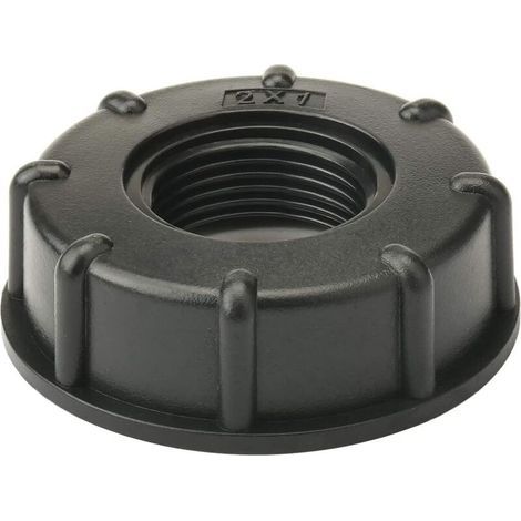 Bouchon s60x6, adaptateur ibc 1000L, accord cuve ibc 1 Pouce (1/5)
