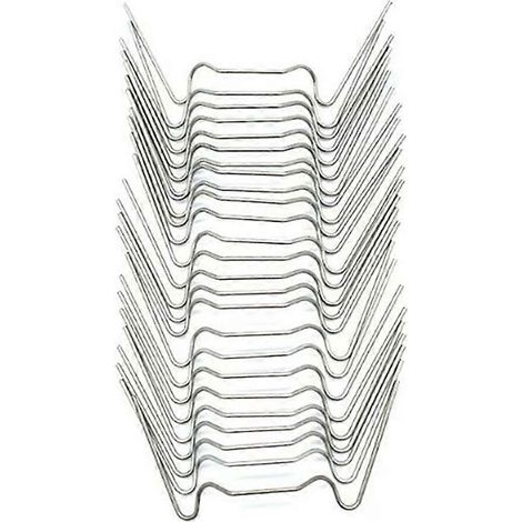 Verrière de jardin en fil d'acier inoxydable avec crochets de fixation pour verre (1/2)