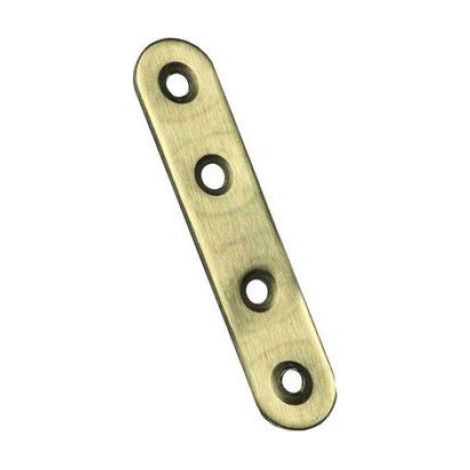 Platine à Visser - - 80x19x2mm - Acier Inoxydable - Résistant à la Corrosion - Durable (1/5)