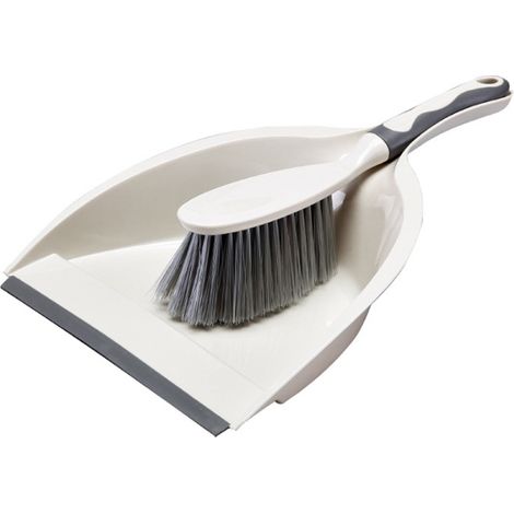 Balayette Et Pelle De Nettoyage - PP TPR - Pour Canapé Bureau Chambre Tente - 1 Pièce - Beige (1/4)