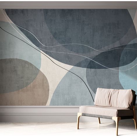 Selbstklebend Tapete modern - Wanddeko für Küche - Klebefolie Wand - luxus Look Moderne Abstraktion 312x219 cm (1/5)