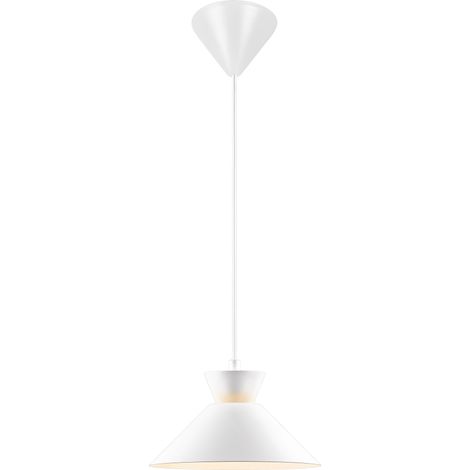 Suspension DIAL 25 Métal Blanc, H.13.5 - IP20 - E27 /Nordlux Intérieur (1/5)
