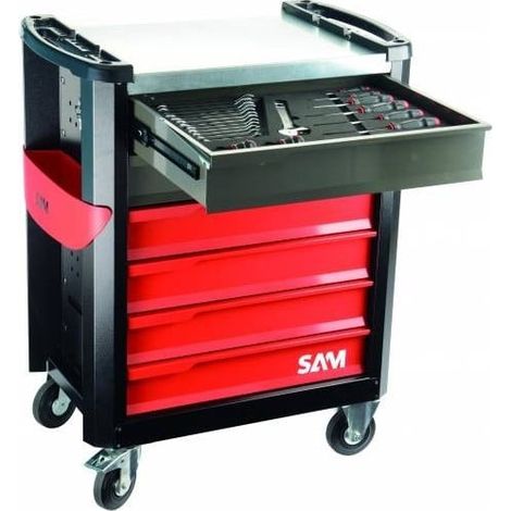 Servante SAM en ABS 6 tiroirs à roulettes ( Prix pour 1 ) (1/5)