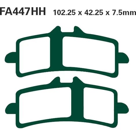 Pastillas de freno EBC FA447HH