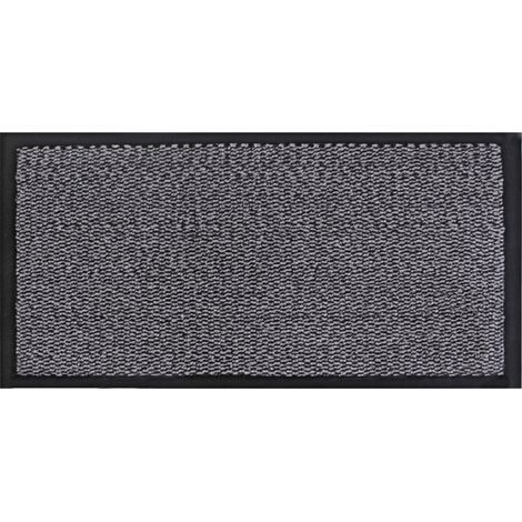 Heavy Duty Barrier Door Floor Mat, 50x150cm, Grey Black (1/4)