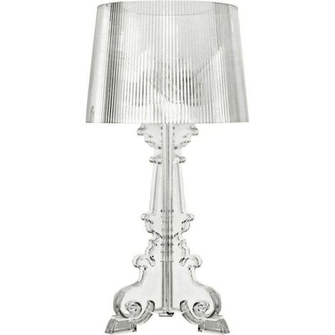 Table Lamp - Small Designer Living Room Lamp - Bour Transparent - Acrylic, Plastic (1/4)