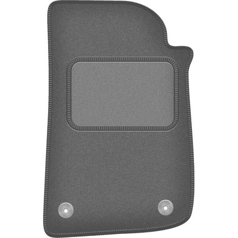 Tapis de sol conducteur en velours pour : Jeep Wrangler IV Off-Road (2017-) graphite (1/5)