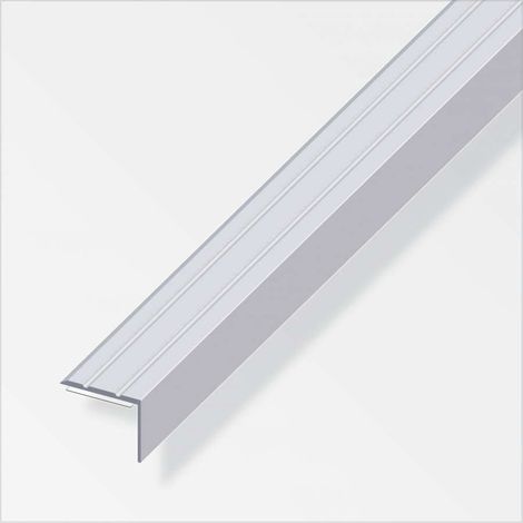 terminale alluminio arg 25 x 8 aa sv 1 metro.