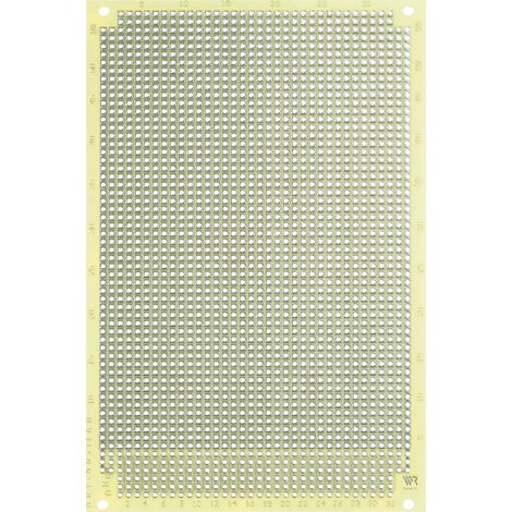 Rademacher WR-Typ 1160 Experimentierplatine Epoxyd (L x B) 16 mm x 10 mm 35 µm Rastermaß 2.54 mm In