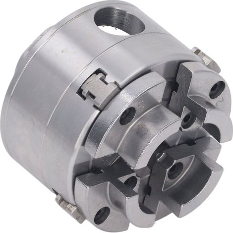 2,75-Zoll-Drehbankfutter, 4 Backen, 1 Zoll x 8 TPI Gewinde, legierter Stahl, kleines Futter für Holzdreh- und Fräsmaschinen (1/5)