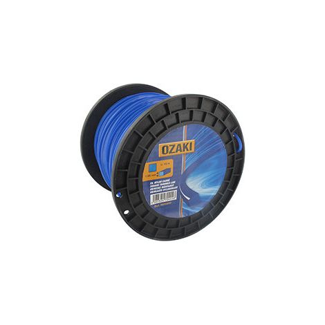 Bobina filo nylon quadrato OZAKI 180 m diametro 2,40 mm