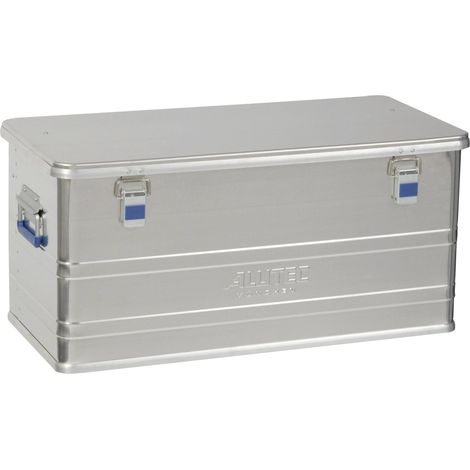 FP – Caisse de transport aluminium COMFORT 92 – Dimensions extérieures 780x385x367 mm – Épaisseur de paroi 1 mm – Pour outils professionnels (1/6)