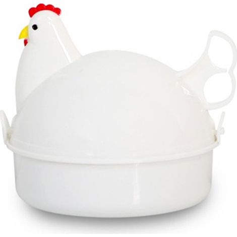 Egg Boilers - Microwave Egg Boiler, Chicken Shaped Quick Egg Boiler, Microwave Egg Boiler, Chicken S (1/4)