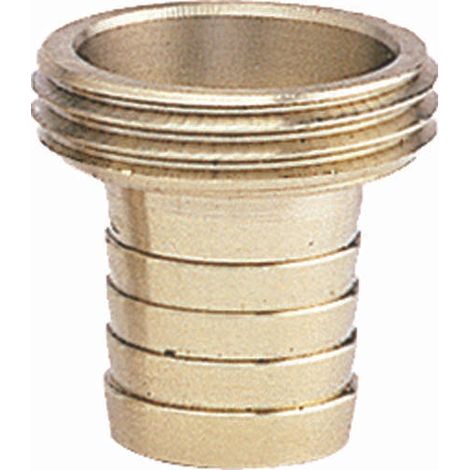 Raccord laiton d'arrosage 1 pièce mâle 40-49 Ø35 (1/2)