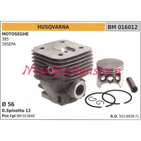 Segmentos de cilindro de pistón Motor de motosierra HUSQVARNA 395 395EPA 016012