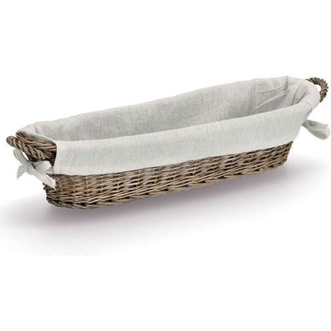 Accessorio cucina zeller 14175 vimini 49x14x10 cm