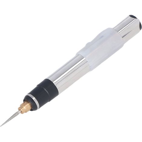 Kit de stylo graveur électrique 25 W sans fil, rechargeable par USB : mini-outil rotatif de gravure DIY pour le verre, la céramique, le métal et le bois (1/5)
