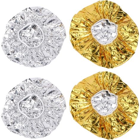Lot de 4 bouchons de traitement à l'huile chaude en aluminium pour femmes (1/5)