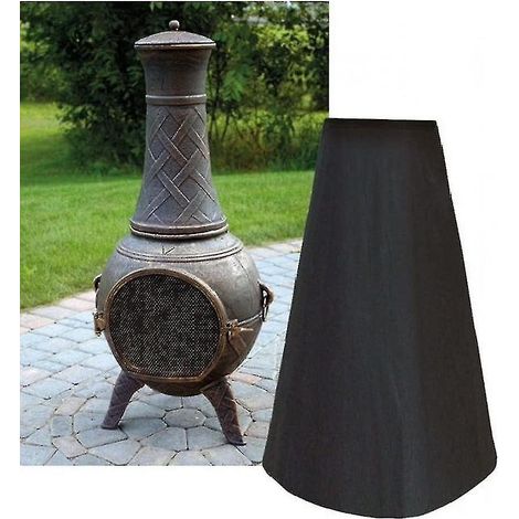 Foyer extérieur, barbecue de jardin ou de terrasse, chauffage, poêle anti-poussière, protection étanche, grille de cuisson en U (1/3)