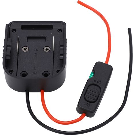 Kit de conversion adaptateur secteur/connecteur d'alimentation pour batterie Bosch 14,4 V/18 V (1/5)