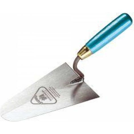 Jung Henkelmann Maurerkelle Düsseldorf S-Hals 220 mm Carbonstahl Kelle Holzgriff