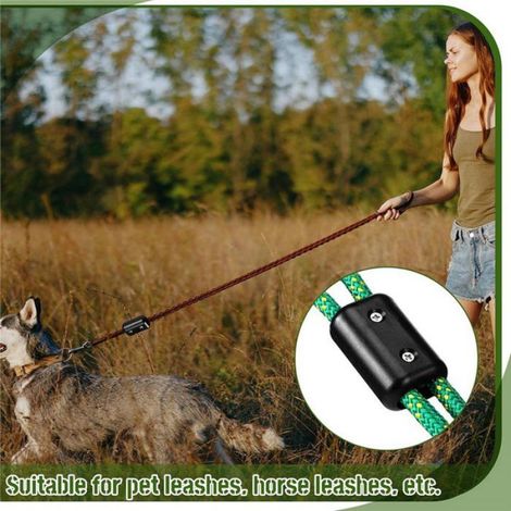 Lot de 8 Serre-Câbles Doubles Réutilisables, Connecteur de Cordon en Plastique de 1/2 Po, Convient Aux Cordons Doubles en Nylon ou (1/5)