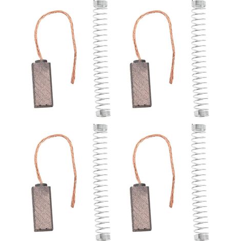 Paires Balais de Charbon de Rechange Compatible avec Alternateur PX602 PX60 092950 300722 92950 Régulateur d'alternateur de Véhicule avec Ressort 15.4mmx6.4mmx4.6mm (1/5)