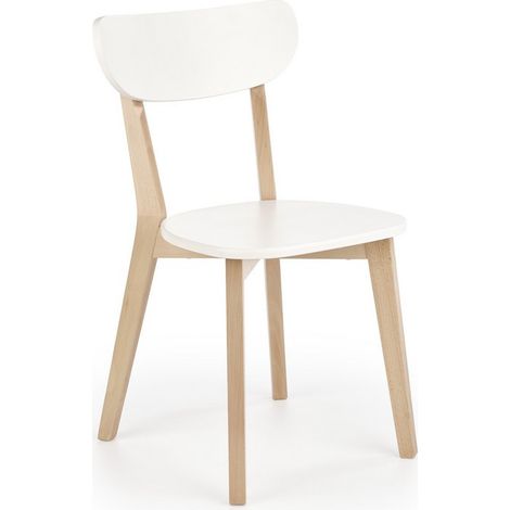 Lot de 2 chaises scandinaves avec pieds en bois massif Storend (1/5)