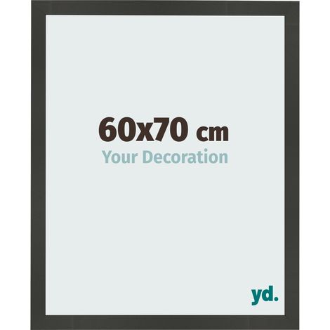 yd. - Cadre photo 60x70 - Anthracite - MDF - Bologna (1/5)