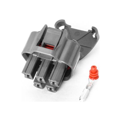 MG641521-4 is a waterproof connector for automotive fuel pump assemblies, model DJ7053A-2.2-21. (1/4)