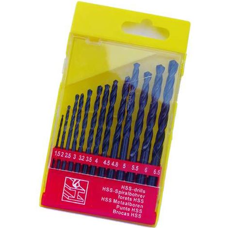 Set punte per metallo HSS 13 pz.