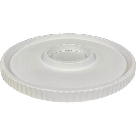 Moule en silicone à motifs à rayuresmoule rond en silicone pour bétonblanc décoratif (1/5)