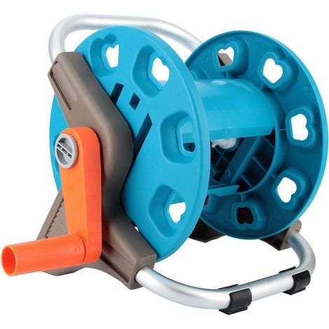 Tbest Chariot de jardin Chariot Enrouleur de Tuyau D'arrosage, Enrouleur de Tuyau D'arrosage, Support de Stockage de jardin outils (1/5)