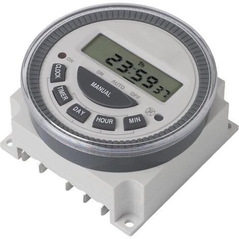 Programmateur horaire programmable TM619 sur 7 jours avec 16 (1/5)
