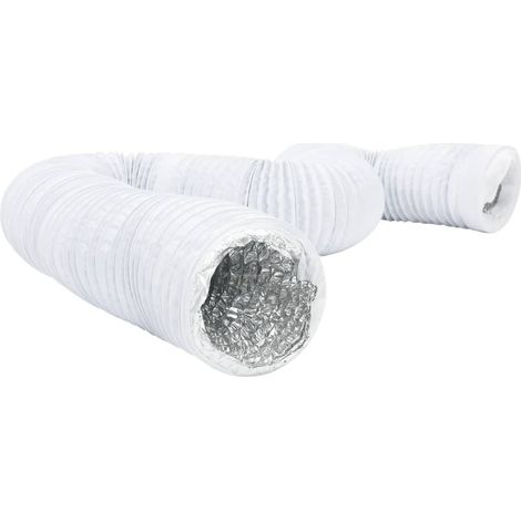 Conduit de ventilation aluminium et PVC 6 m Ø15 cm CFW152346 (1/5)