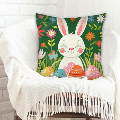 Housses de coussin en polyester résistante incolore pour salon chambre décoration de la saint-valentin (1/5)